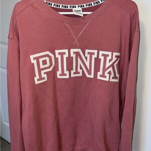 PINK Victoria's Secret Pink Crew Neck Sweatshirt